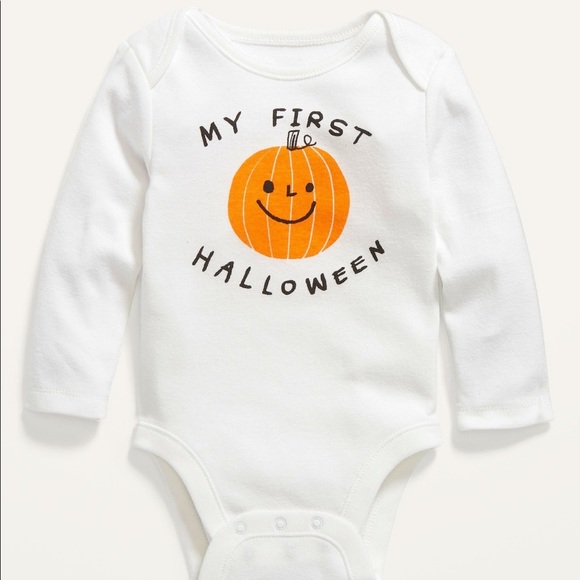 Unisex Long-Sleeve Graphic Bodysuit for Baby - Picture 1 of 4